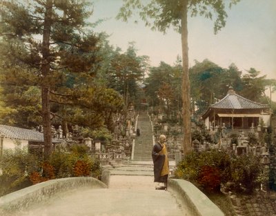 Kurodani Graves, Kyoto, 1890s by Japanese Photographer